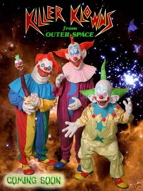 Killer Klowns from Outer Space фигурки. Killer Klowns from Outer Space. Сепа Klowns. Killer from outer space