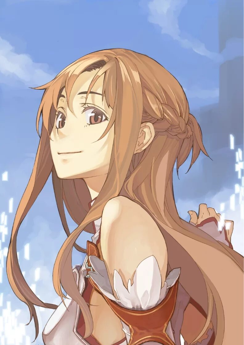 Yuki fan art. Асуна. Asuna Yuuki. Асуна арт.