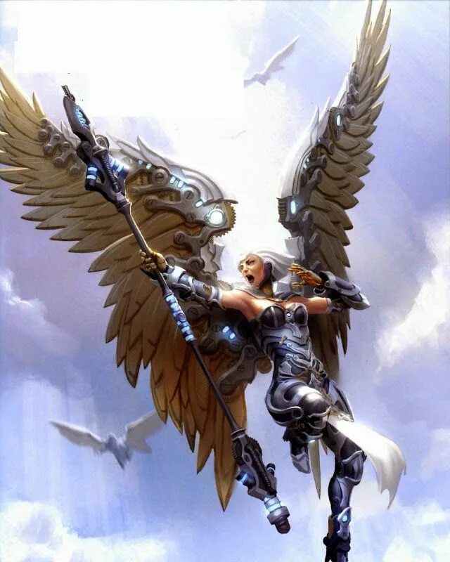 Воинственный император тьмы и света 30. Ангел Селестиан. Воин с крыльями. Крылья Архангела. Ангел с железными крыльями.