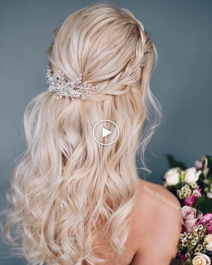 21 Eye-Catching Wedding Hairstyles Wedding hairstyles for long hair, Bridal hair