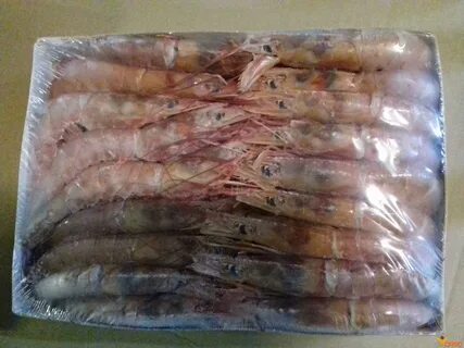 Креветка сырая замороженная