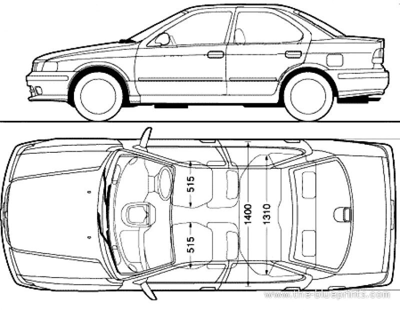 Габариты ниссан санни. Ниссан Санни 2001 габариты. Nissan Bluebird 1998 чертеж. Габариты Ниссан Санни 2000. Ниссан Санни 2002 чертеж.