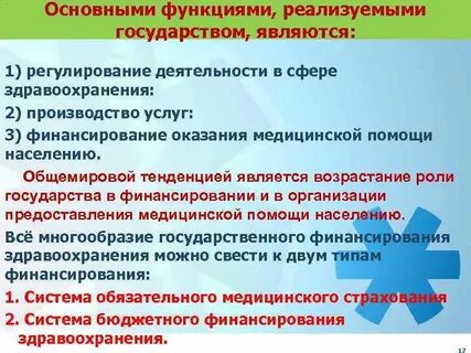 Основные законы сферы здравоохранения