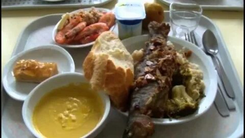 Four course meal