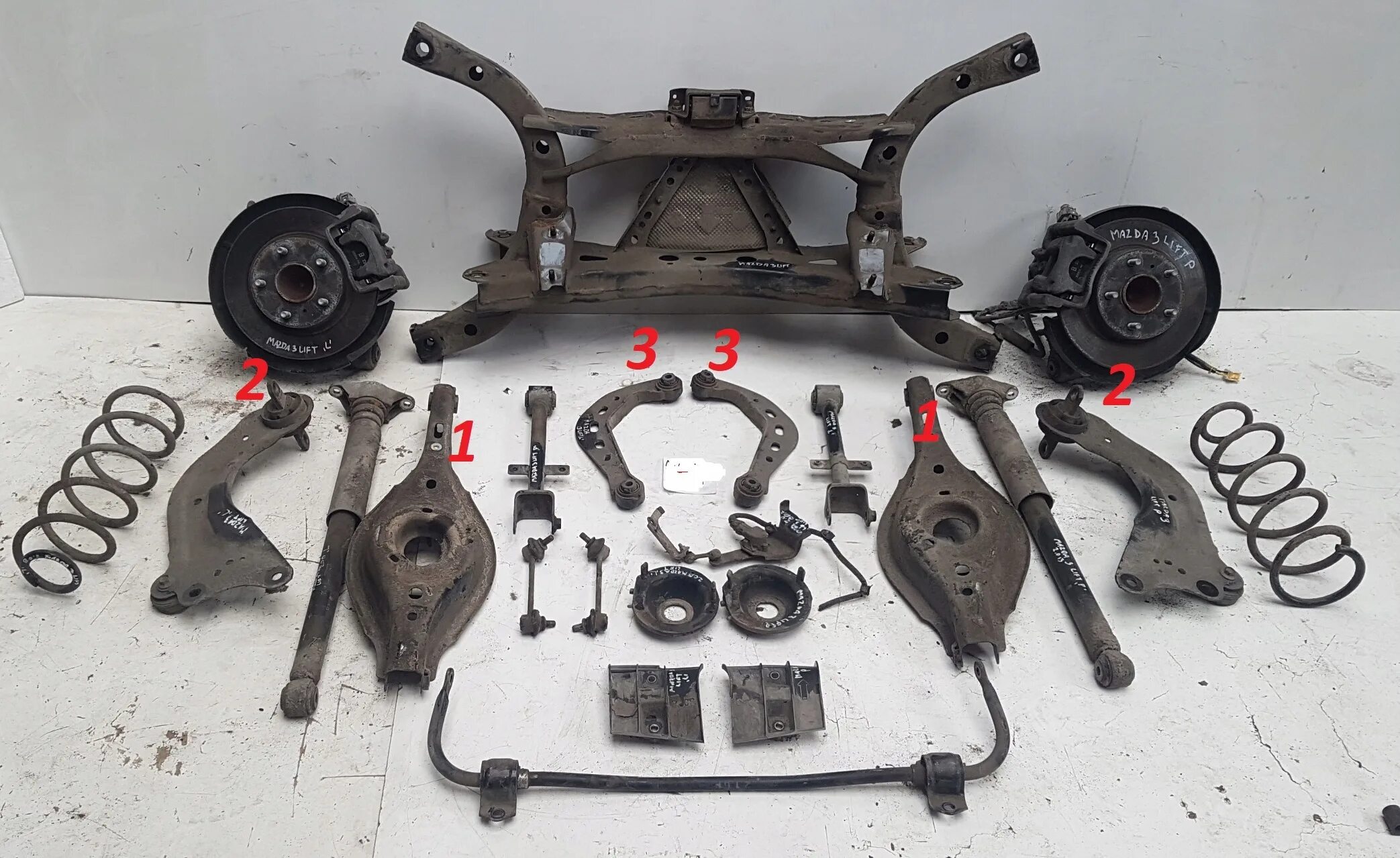 Подвеска Мазда 3 БМ. Передняя ходовая Мазда 3 БК. Комплект передней подвески Мазда 3 БК. Подвеска мазда 3 бк