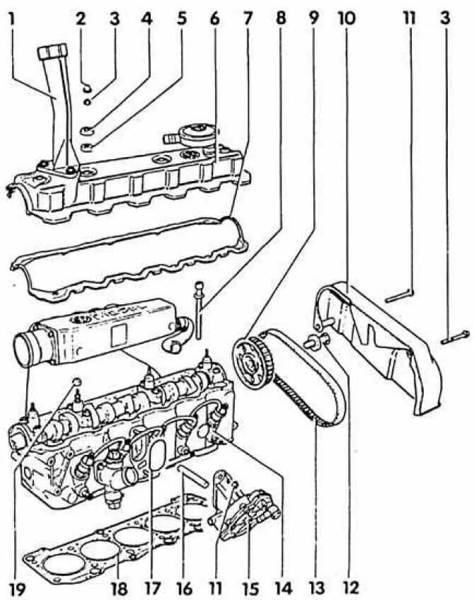 Фольксваген Транспортер т4 двигатель 5 цилиндров система охлаждения. Болты крышки ГБЦ VW т4. Схема двигателя Фольксваген Транспортер т2. VW t4 AAB 2.4 головка блока цилиндров схема.