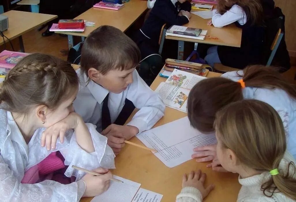 Учащаяся второго класса