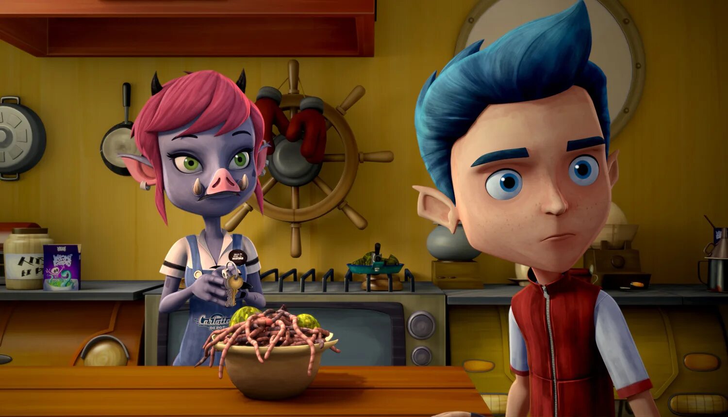 тайна семьи монстров 2017