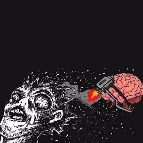 Выкинем из головы. Мозг вылетел из головы.