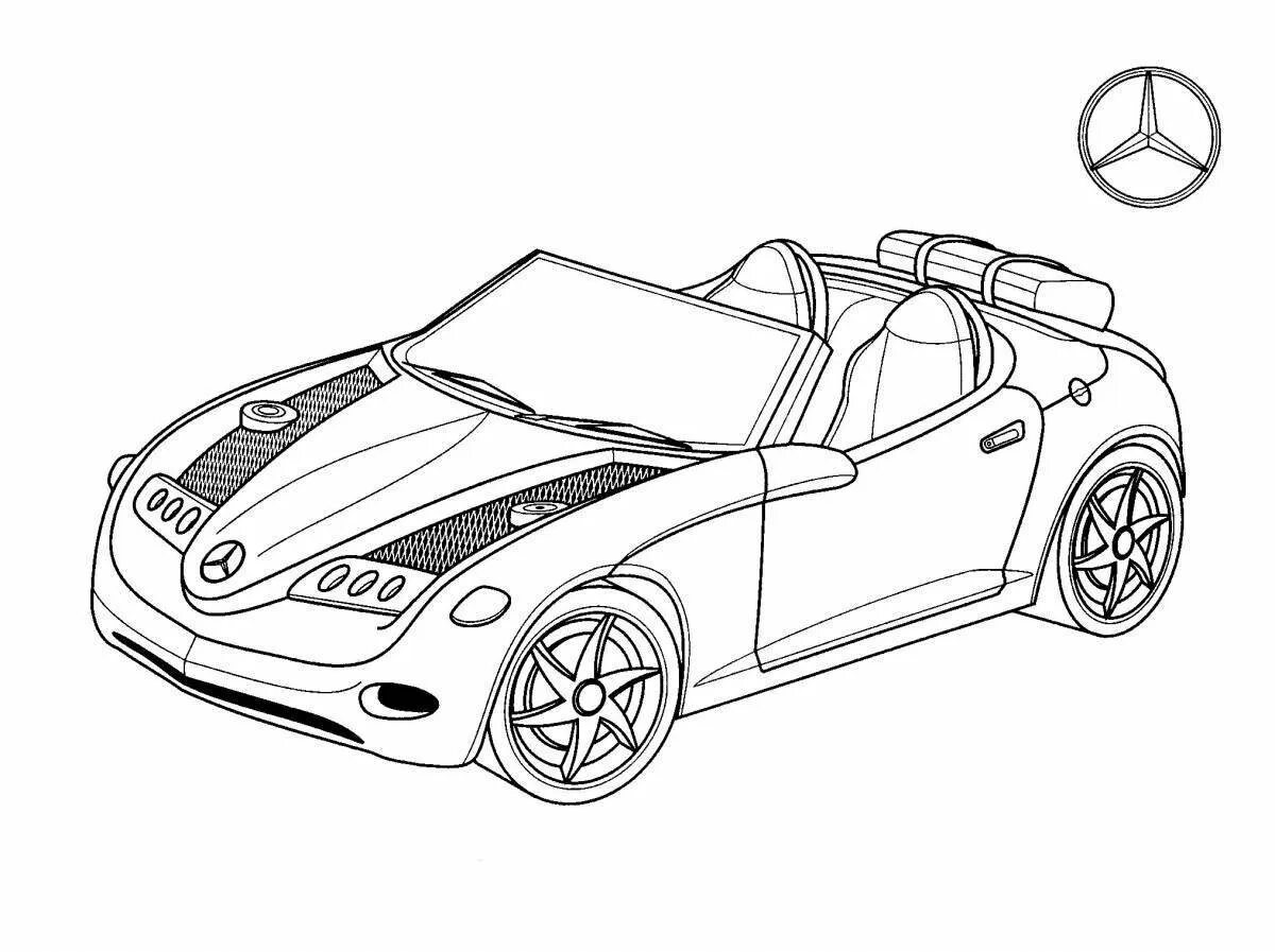 Раскраска моделей машин. Мерседес бенц раскраска для детей. раскраска mercedes benz sls amg. раскраски мерседес бенц амг. раскраска мерседес слс амг.