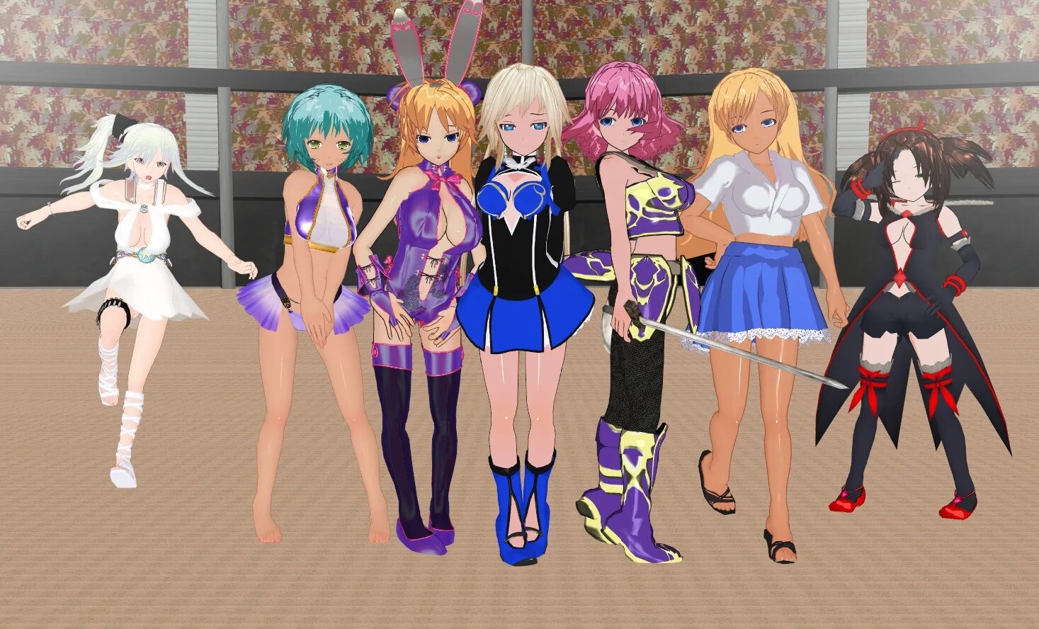 Vr harem. Harem Party игра. Harem Highlander игра. Harem RPG games. Minecraft гарем.