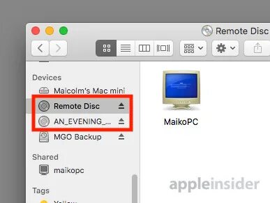 Remote sharing
