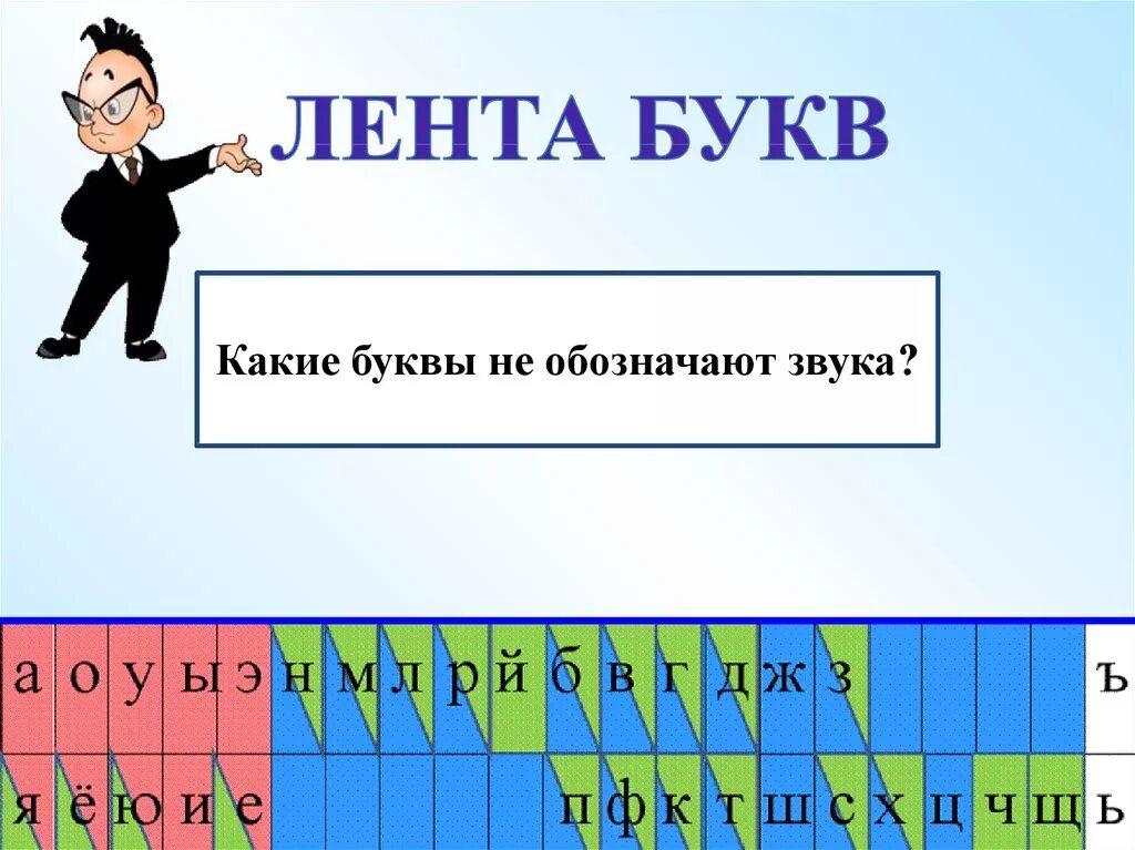 Отличить русские буквы