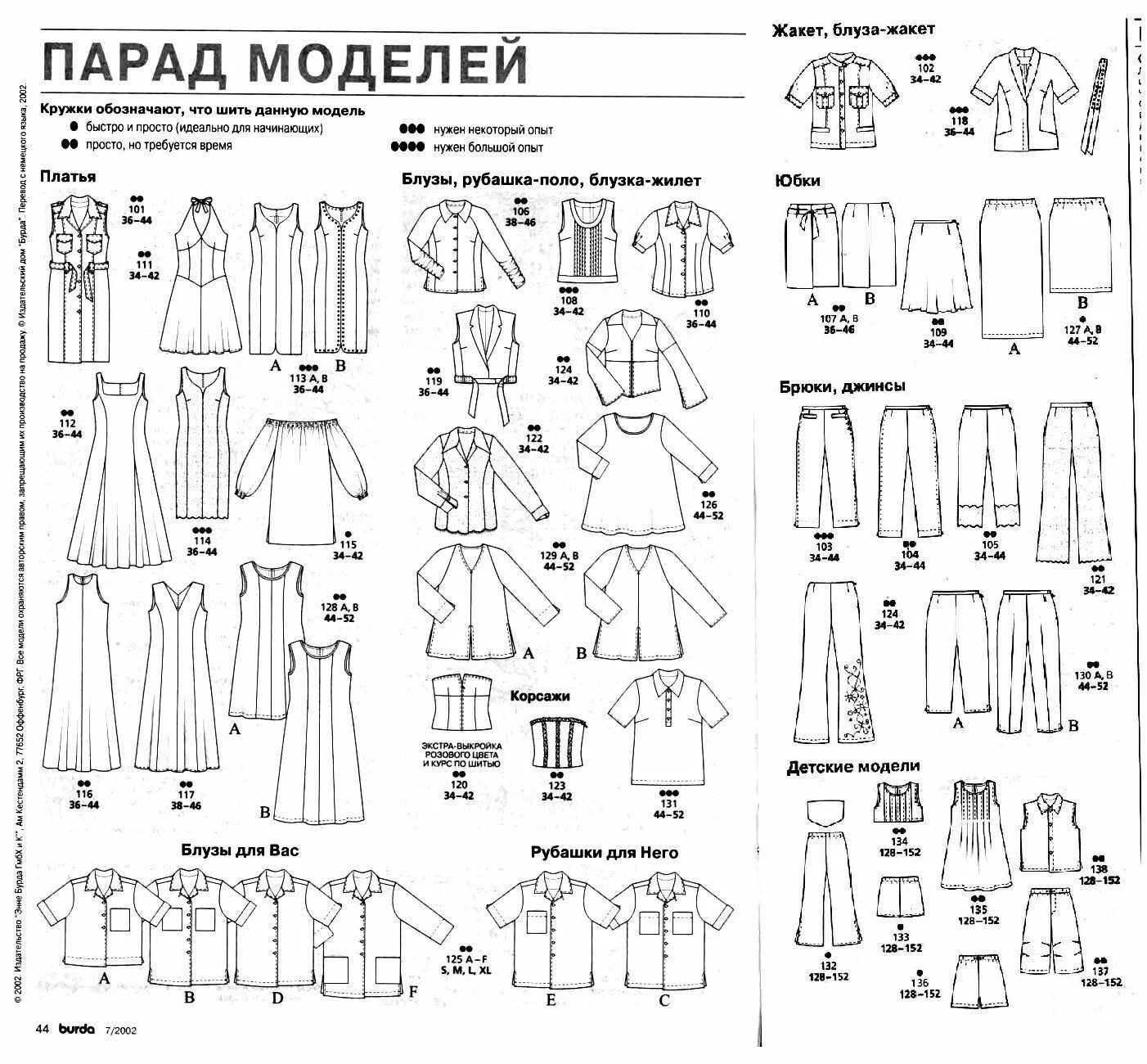 Журнал Burda Moden № 5/2002 купить в интернет-магазине Ярмарка Мастеров по цене 