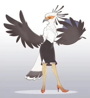 Furry bird