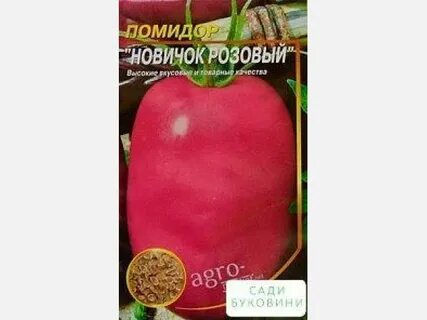 Характеристика томата новичок розовый