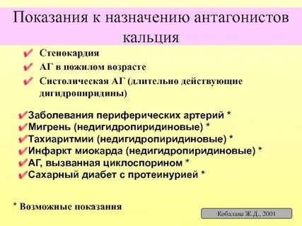 Дигидропиридины