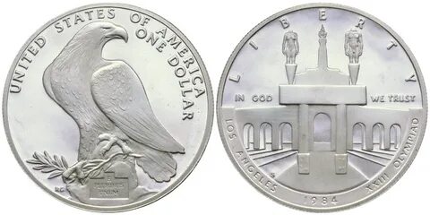 1 доллар 1984