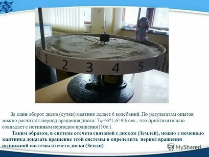 Период вращения диска