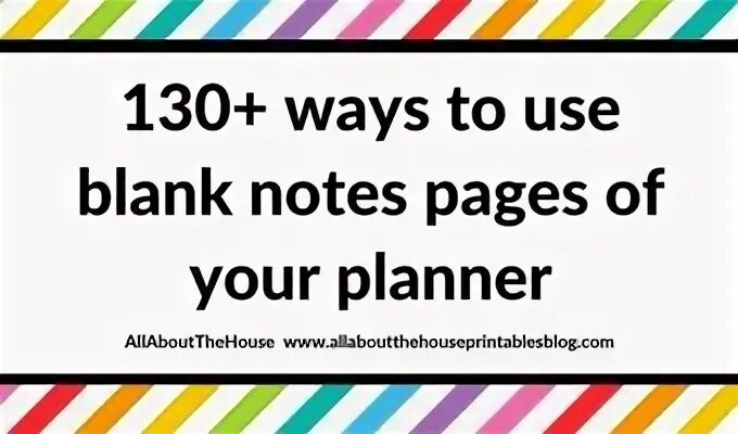 Use blank