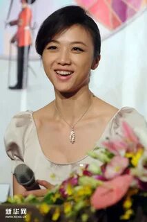 Actress Tang Wei promotes romance film.