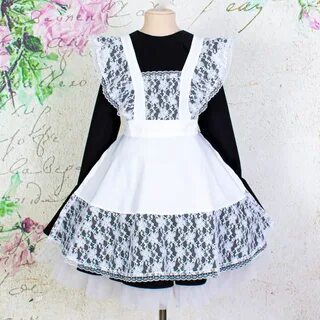 Красивые белые фартуки