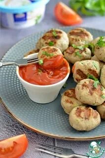 Мини котлетки с моцареллой