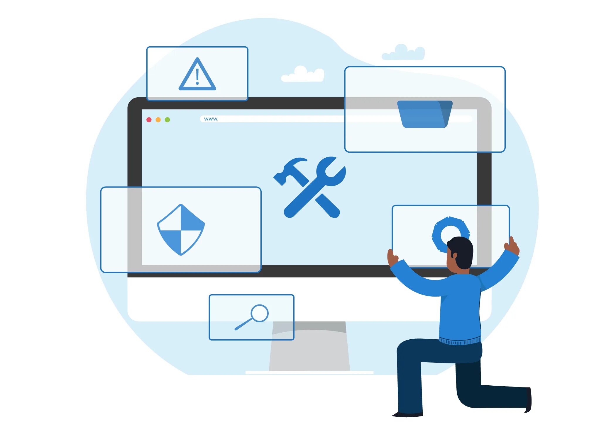 Web fix