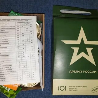 Состав сухого пайка