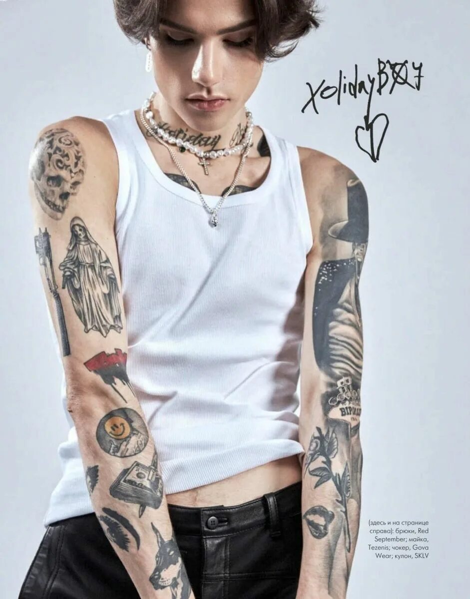 Figaro xolidayboy. Xolidayboy. xolidayboy тату. xolidayboy прическа. xolidayboy девушка.