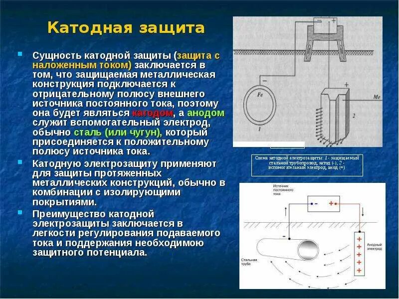 Анодная коррозия. Катодная и анодная защита от коррозии. Станция катодной защиты трубопровода от коррозии. Принцип катодной защиты трубопроводов от коррозии. Электрохимическая защита ЭХЗ трубопроводов.