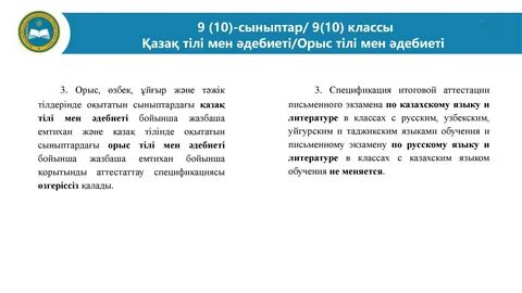 Қорытынды аттестаттау 11 сынып 2023 2024