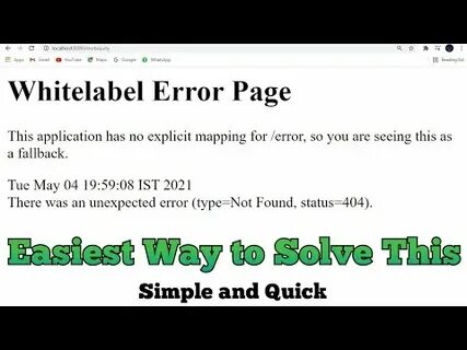 Spring error