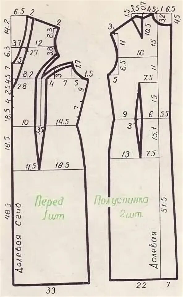 Размеры 46 выкройки: найдено 86 картинок