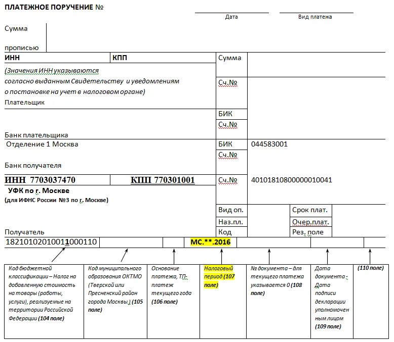 Платежки в налоговую в 2024 году. Поле 22 в платежном поручении. Налоговый период поле 107 платежка. Заполнение платежного поручения поле 22. Назначение платежа 2 в платежном поручении.