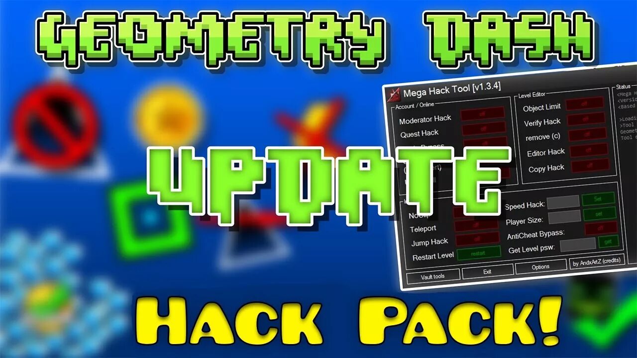 Хаки на гд 2.2. Мега хак. Mega Hack Geometry Dash. Mega Hack v6 Geometry Dash. Мега хак 5.