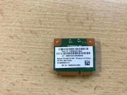 Atheros AR5B195 593127-001 WCBN606AH-H1 Wireless Model OEM HP WIRELESS CARD...