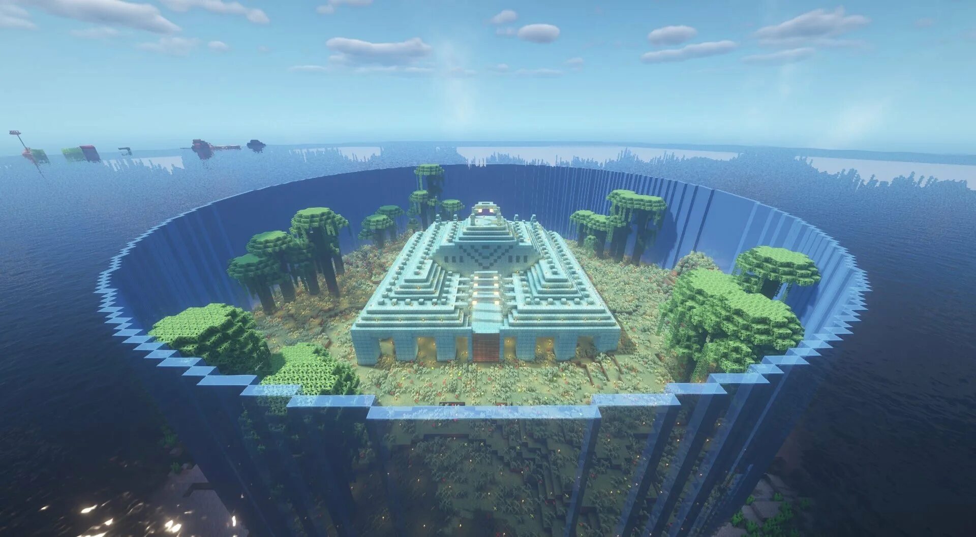 I built minecraft s most hidden bases