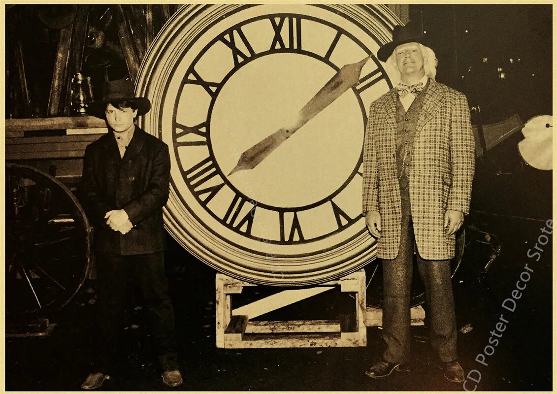 17 часов назад было. Назад в будущее 3 Марти и док. Хилл Вэлли 1885. Назад в будущее 3 док и Марти у часов. Путешествие во времени.
