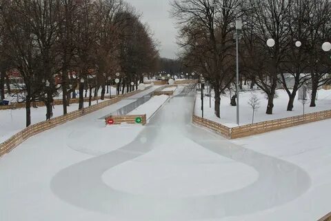 Парк горького 1 января