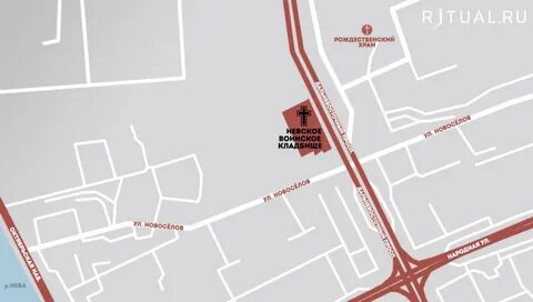 Как доехать до крематория спб на общественном
