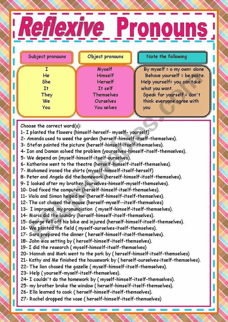 Use reflexive pronouns to complete the gaps. Местоимения reflexive pronouns. возвратные местоимения worksheets. возвратные местоимения в английском worksheets. reflexive pronouns в английском.
