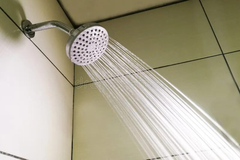 Out of the shower. Душевая лейка высокого давления. install a low-flow shower-head. shower head.