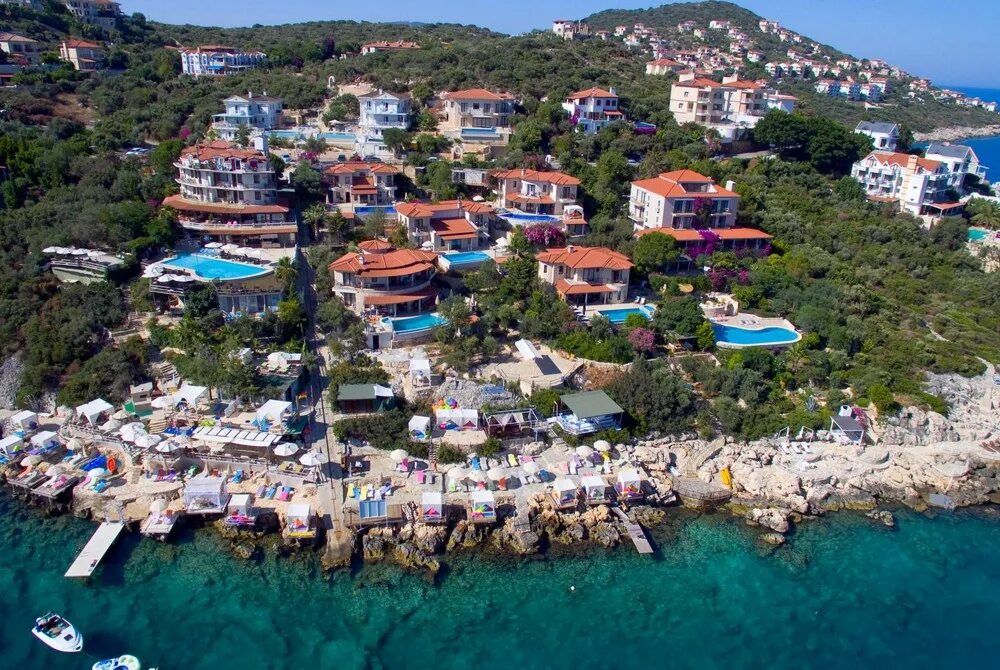 Kaş, Antalya, Турция. Анталия город каш. Полуостров каш Турция. Club Hotel Barbarossa. Город на юге турции 5