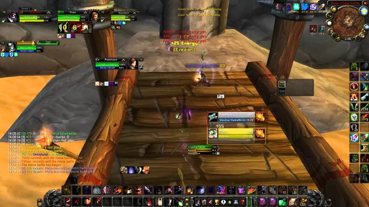 Пиратские сервера wow tbc 2.4 3. Арена 3 на 3 вов. wow 2.4.. 2v2 arena.