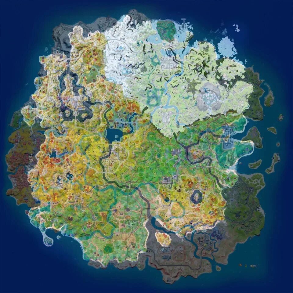 Где находится код острова в фортнайт أين تجد كل زعيم في Fortnite: الفصل 6 الموسم 2. سعودي جيمر