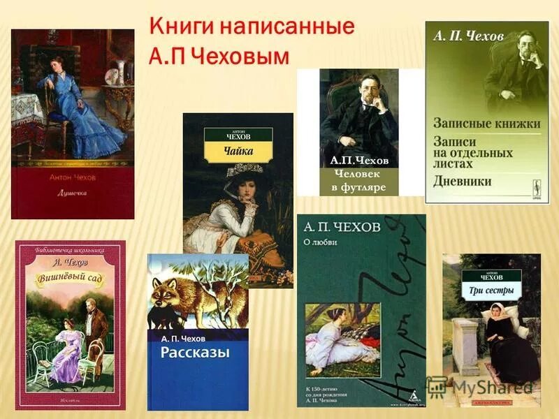 Книги про чехова