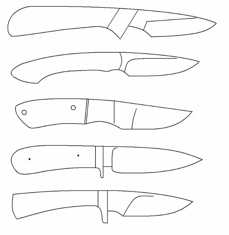 Чертёж ножей из СТЕНДОФФ 2. Дроп поинт нож чертеж. Трафарет ножа. Шаблон ножа.