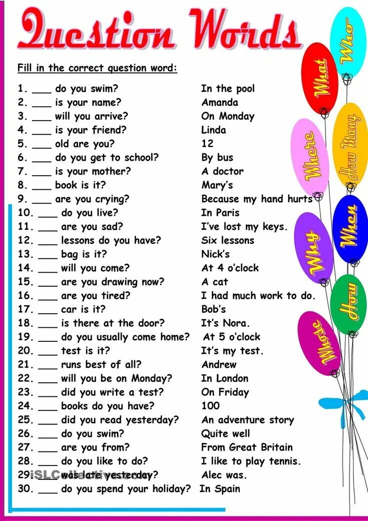 Make up your own dialogue