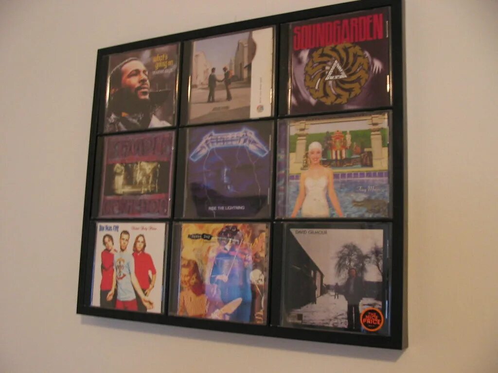 Cd display. Cd display